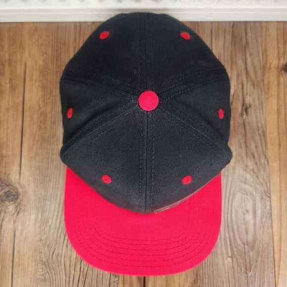 Rossignol Hero Hat Cap Snapback Black Red Brand Urban Style Street Wear Men Logo - Picture 7 of 11